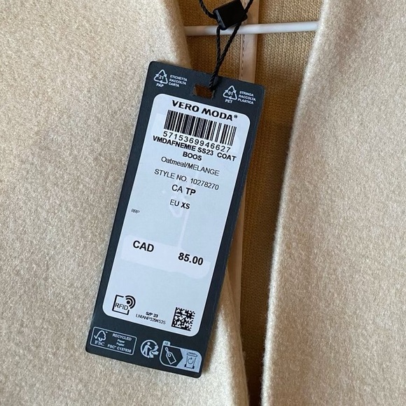 Vero Moda Between-Seasons Coat - Picture 2 of 2